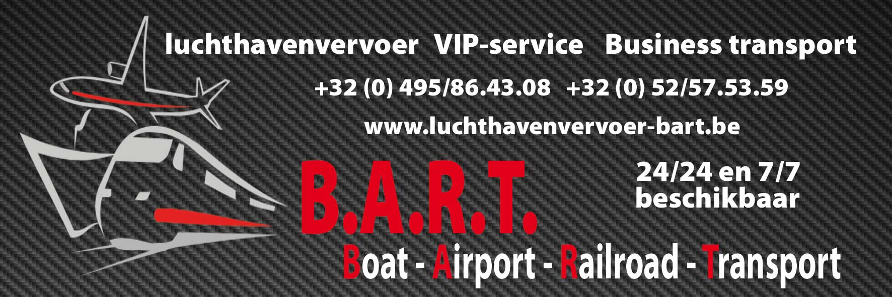 taxibedrijven Temse Luchthavenvervoer BART
