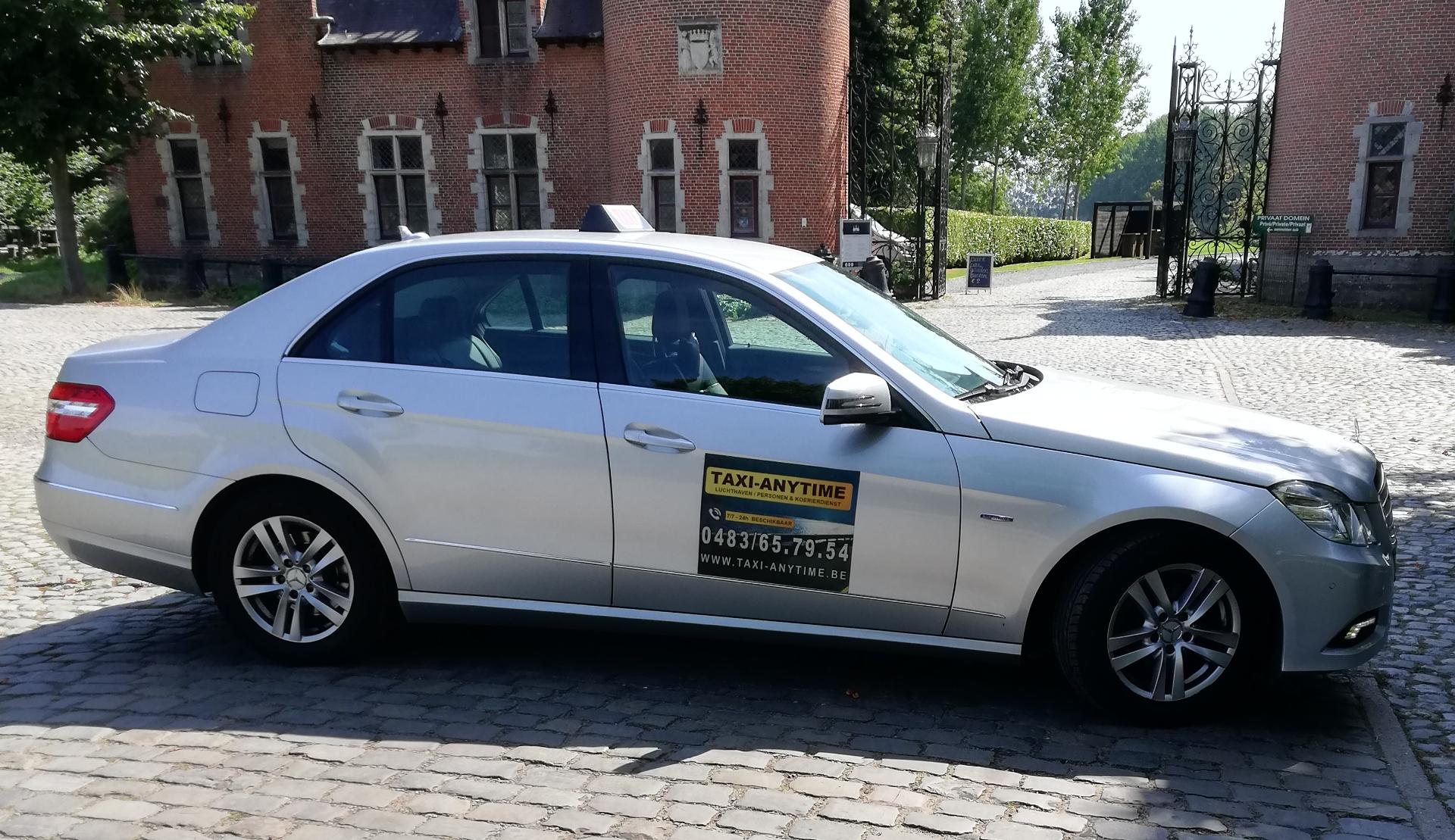 taxibedrijven Grimbergen Taxi-Anytime